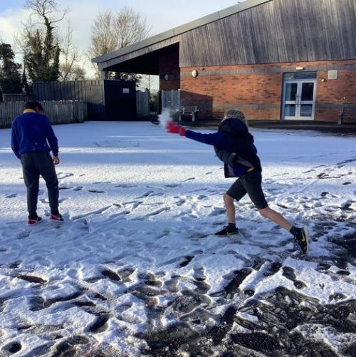 Snowy days in P6